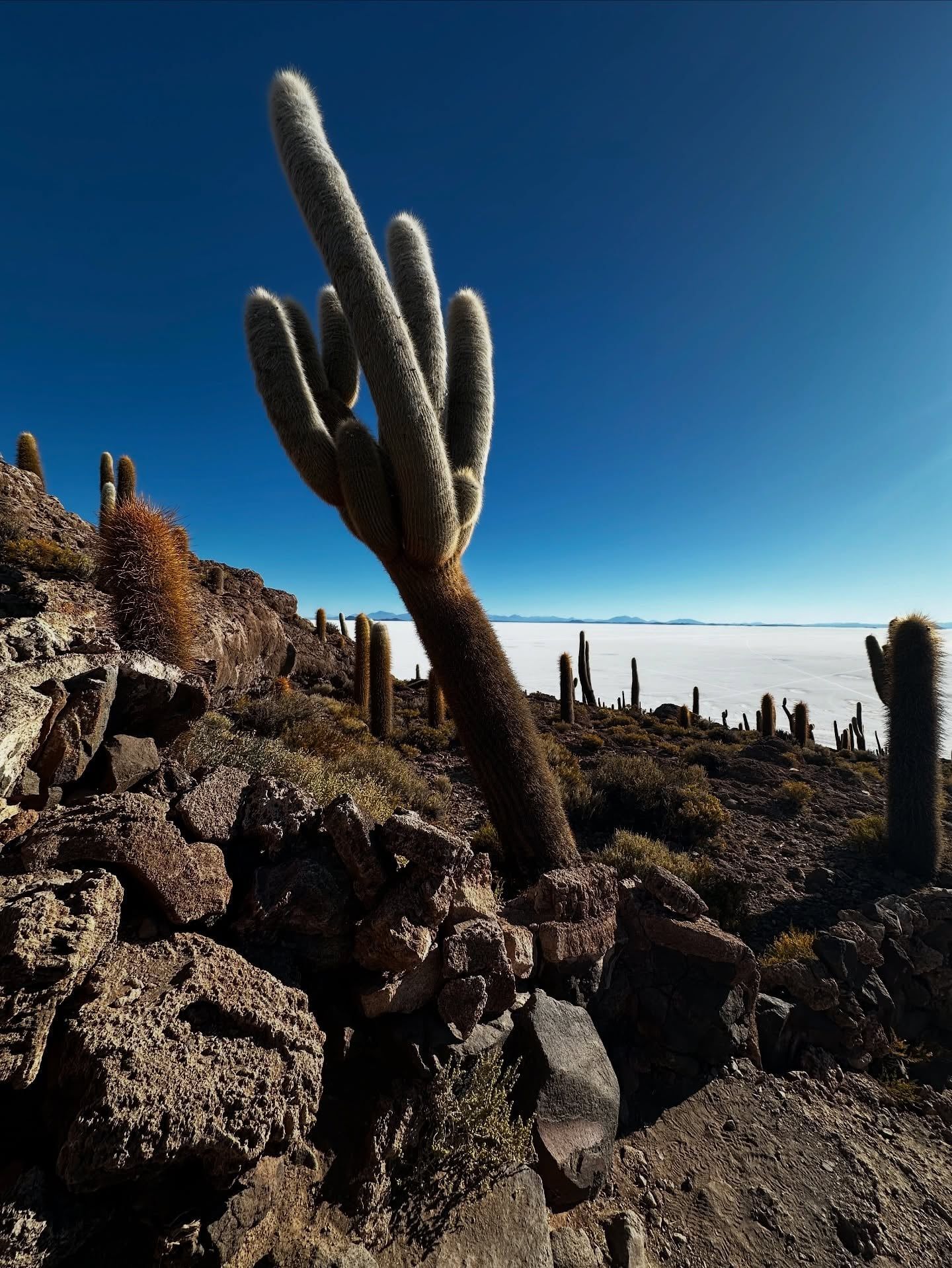 Uyuni Salt Flats view